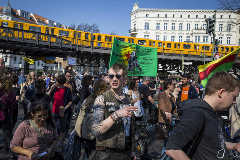 Berlin rent rise protests